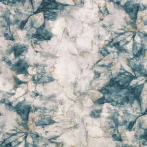 blue botanical wallpaper from romo
