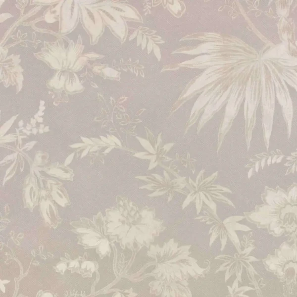 Chiya Wallpaper - Husk by black-grey botanical wallpaper from romo
