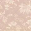 pink botanical wallpaper from romo