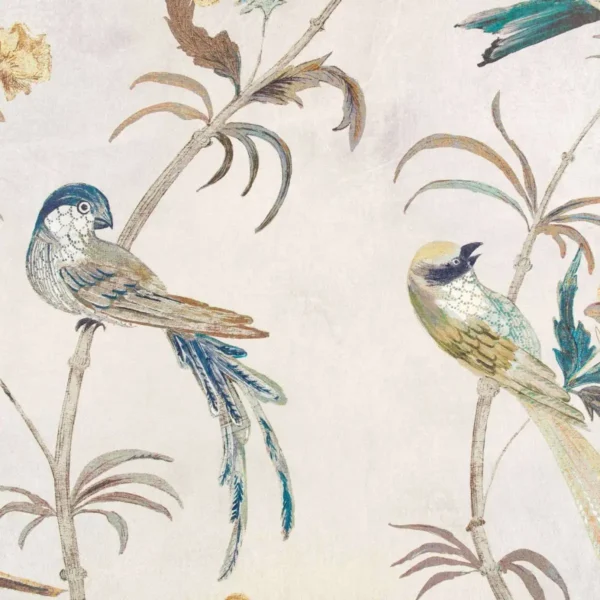 black-grey animal wallpaper from romo