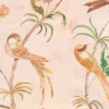 pink animal wallpaper from romo