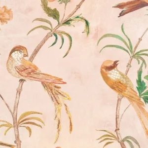 pink animal wallpaper from romo