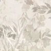 black-grey botanical wallpaper from romo