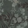 green botanical wallpaper from romo