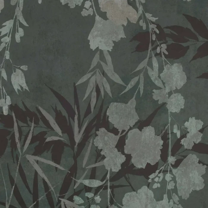 Sayuri Wallcovering - Hunter swatch