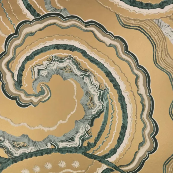 Fantasia Wallcovering - Vintage Gold swatch