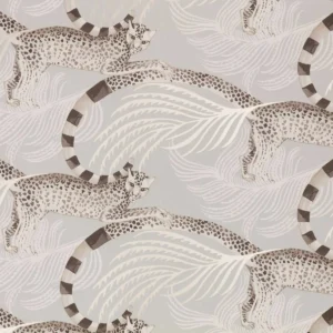 black-grey animal wallpaper from romo