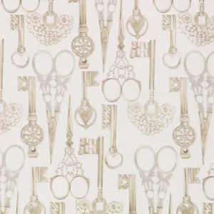 white misc wallpaper from romo
