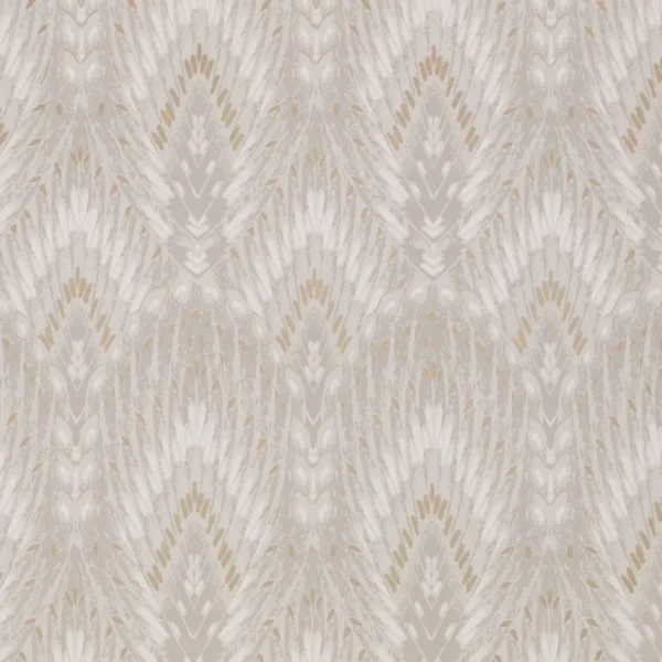 Lolana Wallcovering - Quill by black-grey botanical wallpaper from romo