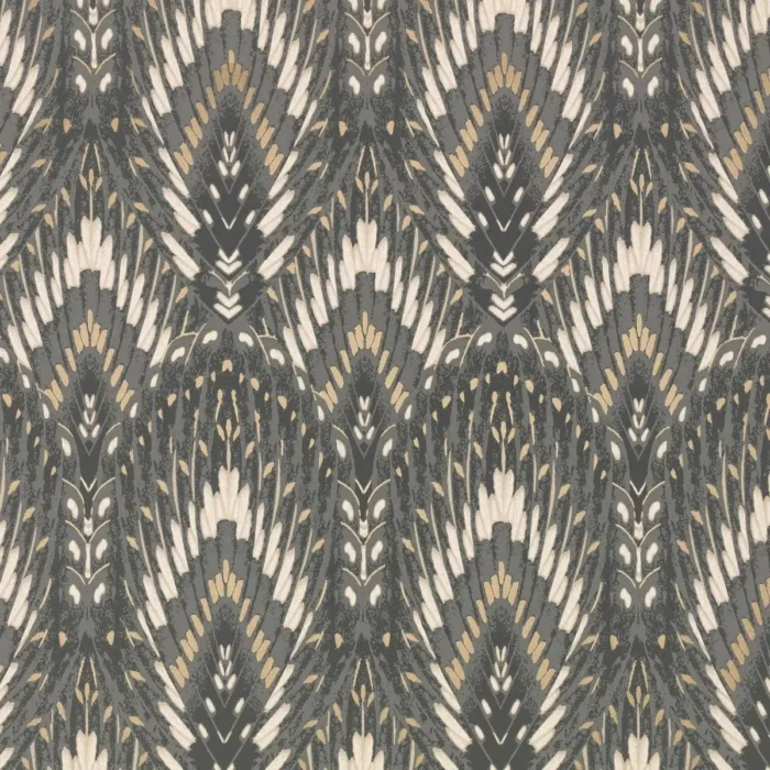 Lolana Wallcovering - Slate swatch