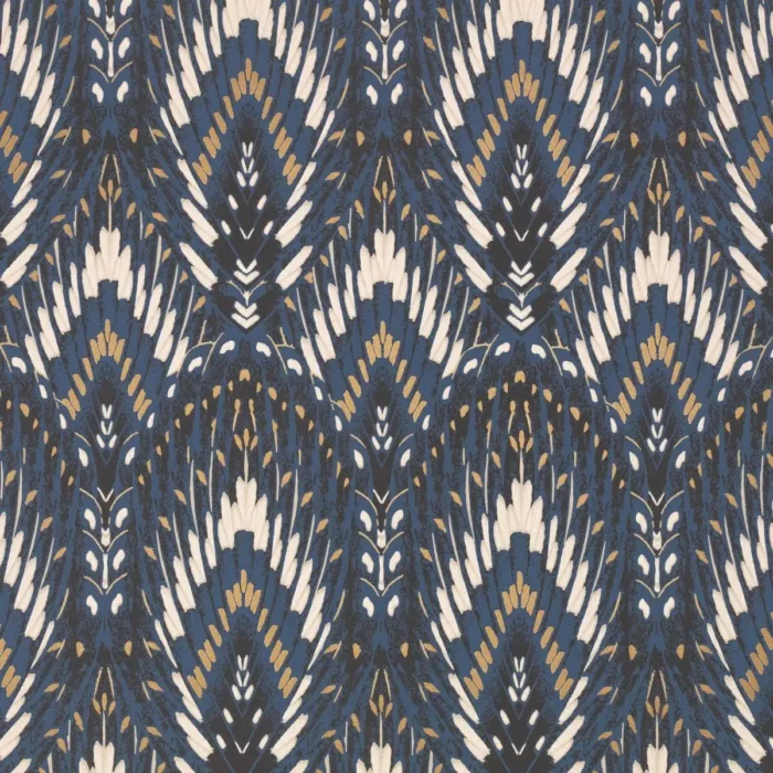 Lolana Wallcovering - Cobalt swatch