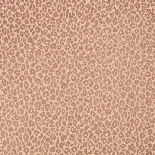 Kitty Wallcovering - Powder Room by orange spotted wallpaper from romo