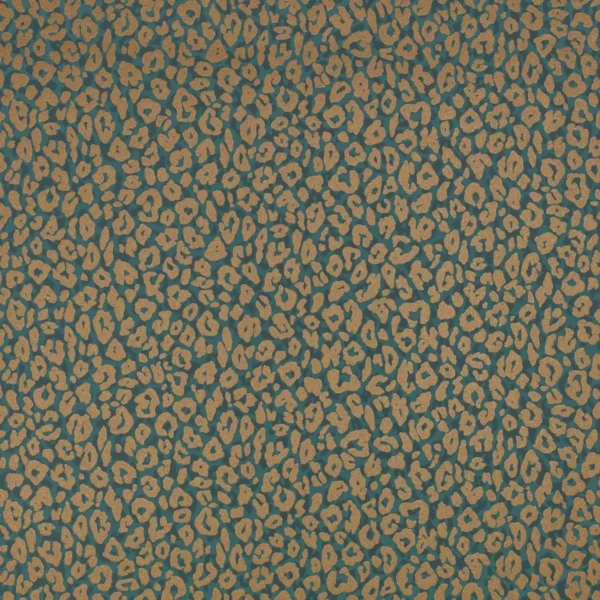 green spotted wallpaper from romo