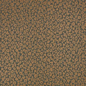 orange spotted wallpaper from romo