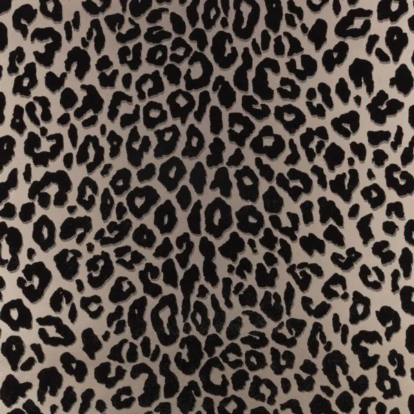 Mimi Wallcovering - Kohl by black-grey animal wallpaper from romo
