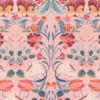 pink botanical wallpaper from romo