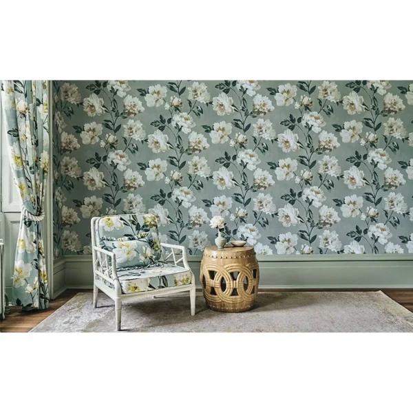 Odelia Wallpaper - Rose Mist from