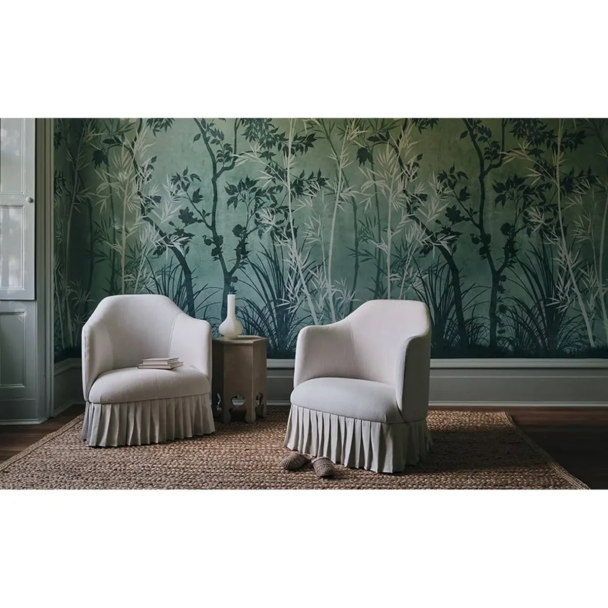 Sayuri Wallcovering - Niebla by Sayuri Wallcovering - Niebla from
