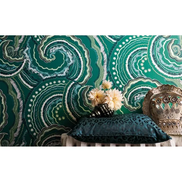 Delilah Wallcovering - Jade by Delilah Wallcovering - Jade from