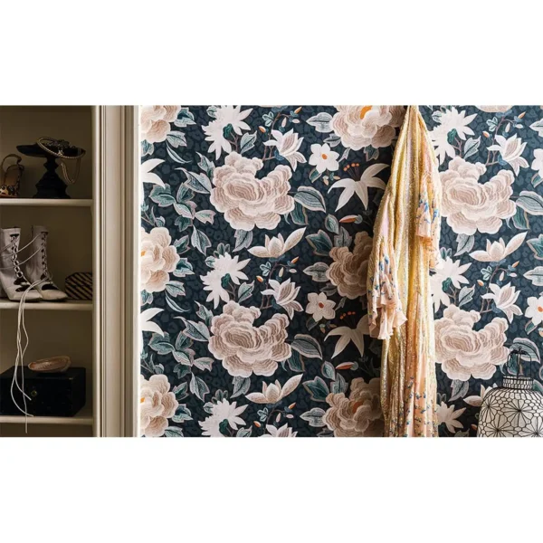 Lavinia Shimmer Wallcovering - Pomelo from