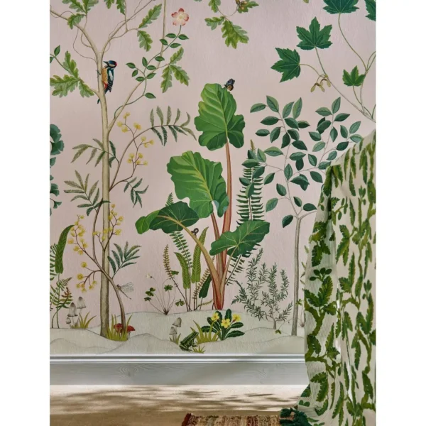 Sycamore and Oak Wallpaper - Botanical Green by Sycamore and Oak Wallpaper - Botanical Green from