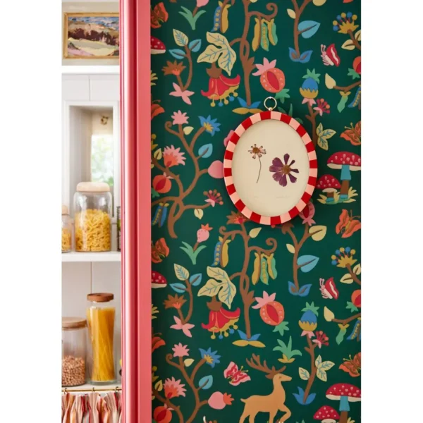 Forest of Dean Wallpaper - Bright / Multi from