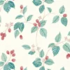 blue botanical wallpaper from sanderson