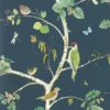 blue animal wallpaper from sanderson
