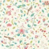 multicolour botanical wallpaper from sanderson