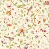 multicolour botanical wallpaper from sanderson