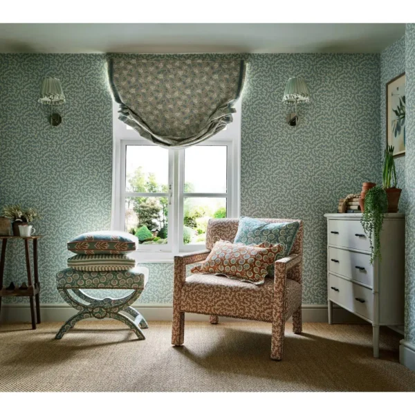 Truffle Wallpaper - Blue Clay by Truffle Wallpaper - Blue Clay from