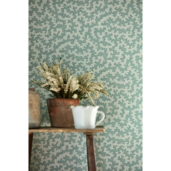 Truffle Wallpaper - Blue Clay by Truffle Wallpaper - Blue Clay from
