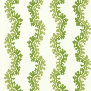 green botanical wallpaper from sanderson