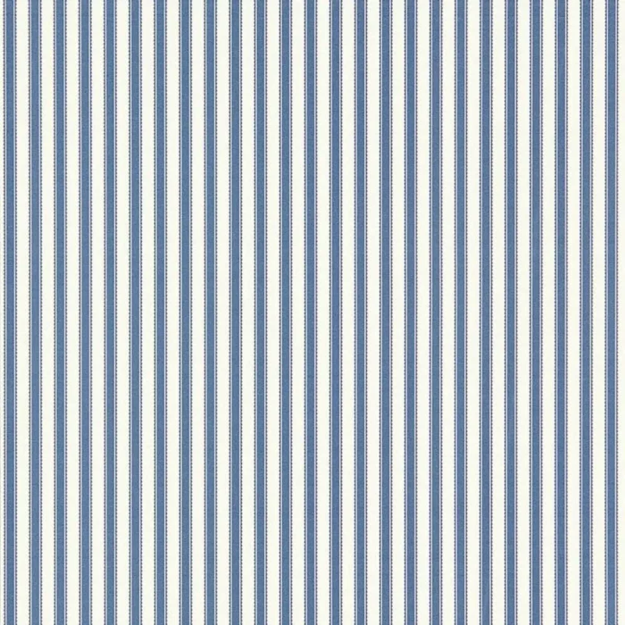 Pinetum Stripe Wallpaper - Indigo swatch