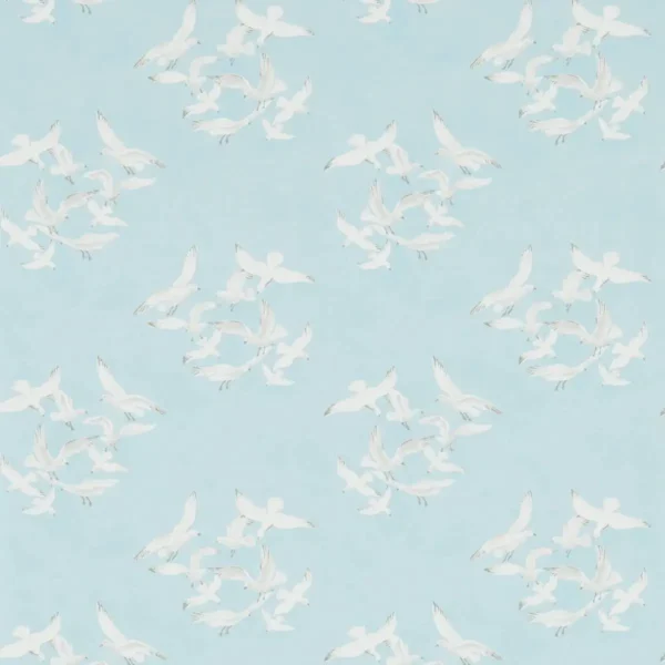 blue animal wallpaper from sanderson