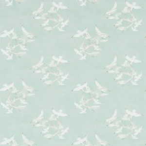 blue animal wallpaper from sanderson