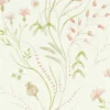 multicolour botanical wallpaper from sanderson