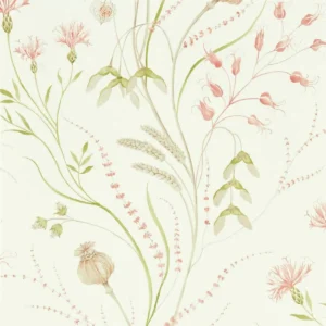 multicolour botanical wallpaper from sanderson