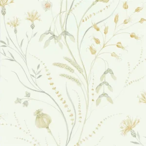 multicolour botanical wallpaper from sanderson