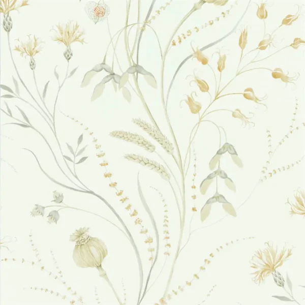 multicolour botanical wallpaper from sanderson