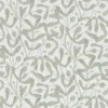 black-grey botanical wallpaper from sanderson