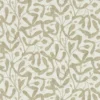 brown botanical wallpaper from sanderson