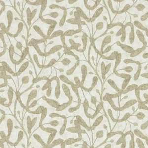 brown botanical wallpaper from sanderson