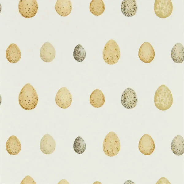 Nest Egg Wallpaper - Corn Graphite by brown animal wallpaper from sanderson