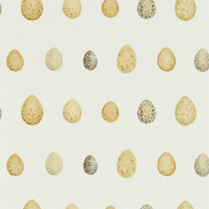 Nest Egg Wallpaper - Corn Graphite – Corn / Graphite swatch