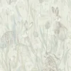 black-grey animal wallpaper from sanderson
