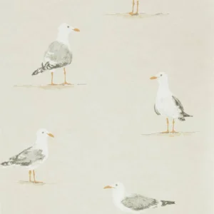 black-grey animal wallpaper from sanderson