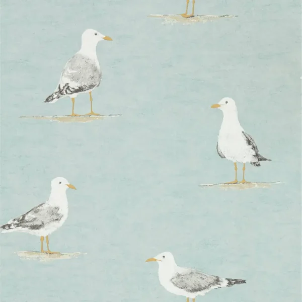 blue animal wallpaper from sanderson
