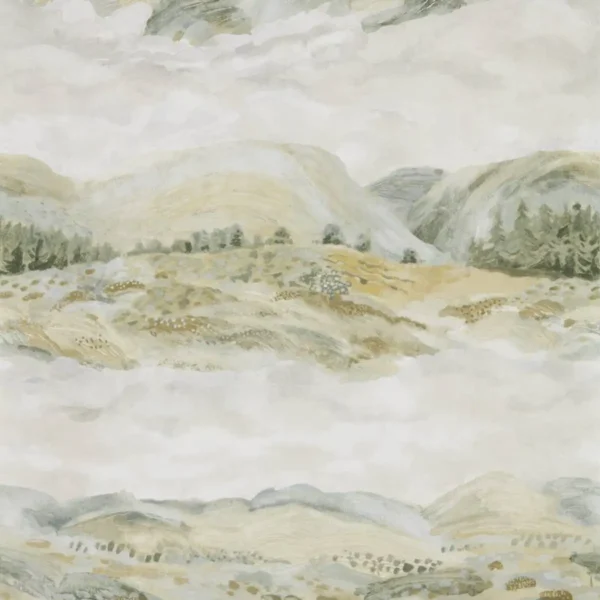 Elysian Wallpaper - Sage Grey by black-grey misc wallpaper from sanderson