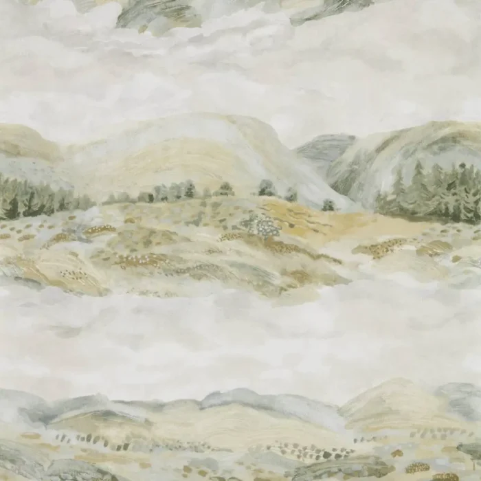 Elysian Wallpaper - Sage Grey swatch